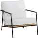 Milan Stinson White Outdoor Armchair